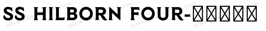 SS Hilborn Four字体转换